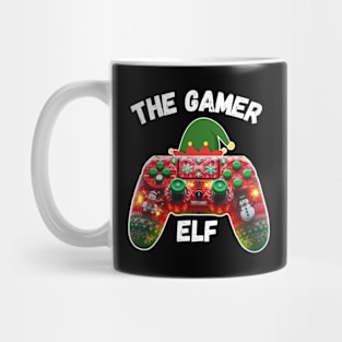 I'm The Gamer Elf, Christmas Gaming controller Mug